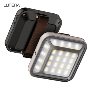 丹大戶外【N9】LUMENA MINI 五面廣角行動電源LED燈 黑/白│照明燈│燈具│LED燈│露營燈│行動電源