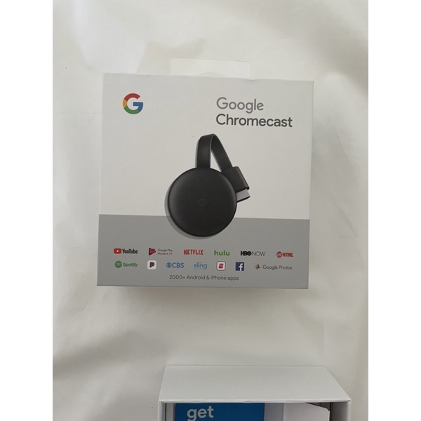 Google Chromecast 第三代 HDMI 媒體串流播放器（forw1shr)