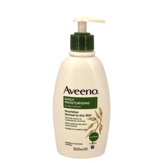 Aveeno 保濕身體乳液 - VANILLA OAT 香草燕麥款 / unscented 無香款 300ml 英國版