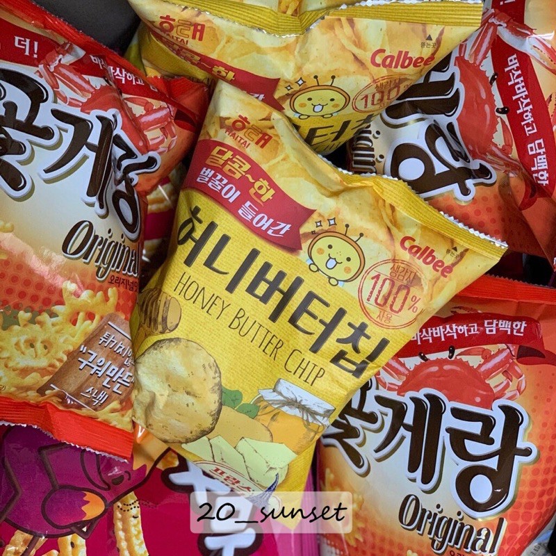 韓國直送Haitai 蜂蜜奶油洋芋片 60g