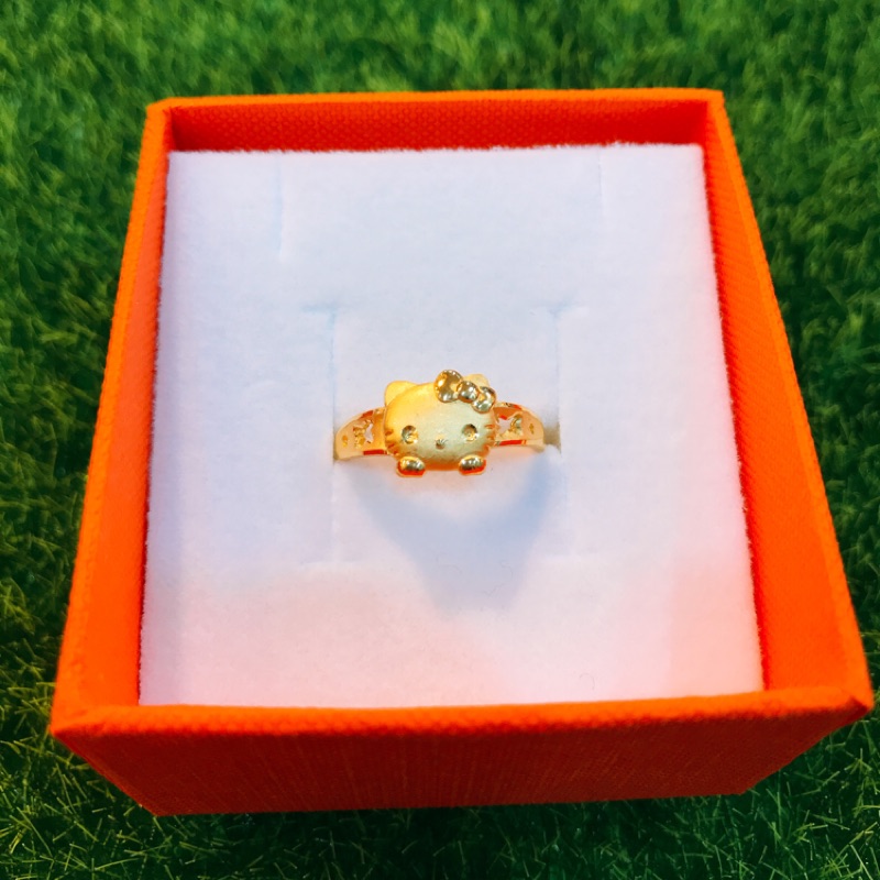 景福珠寶銀樓✨純金✨黃金戒指 可愛貓 造型 戒指  可愛貓 9999純金