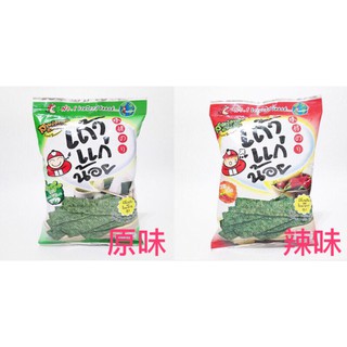 泰國 Taokaenoi 小老闆 厚片炸海苔 海苔 原味 辣味 兩種口味 厚 26g