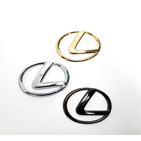圓夢工廠 Lexus 鍍鉻 消光黑 烤漆黑 金色 黑銀 車標 標誌 logo 字標 同原廠尺寸 150 * 106 mm