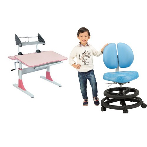 [台灣專利製造]文碩成長桌椅 手搖成長書桌椅整組優惠再送$6800配件/成長桌椅/兒童成長書桌椅