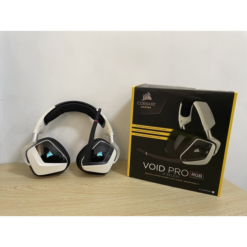 Corsair海盜船 Void Pro rgb wireless 無線耳機