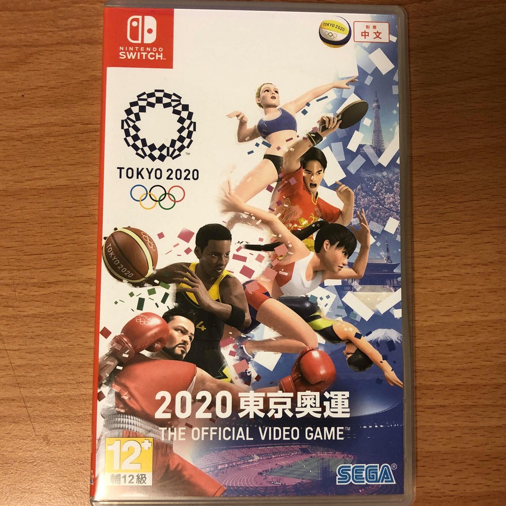 NS 2020 東京奧運 THE OFFICIAL VIDEO GAME TOKYO 2020 SEGA 中文 二手