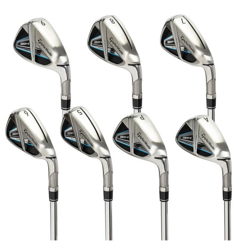 TaylorMade 高爾夫球套桿七件組 右手SIM Max 5-PA Steel Reg 高爾夫球桿