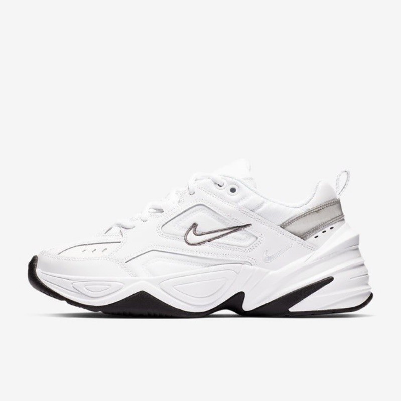 nike m2k triple white