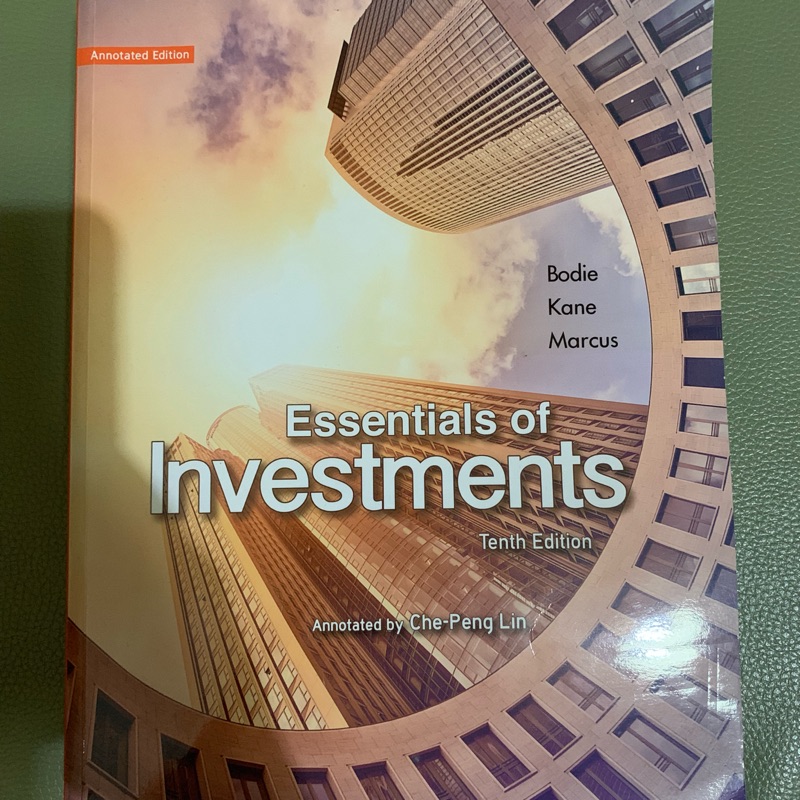 Essentials of investments（含運）