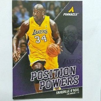 2013-14 Pinnacle Position Powers 大鯊魚 Shaquille O'Neal 特卡