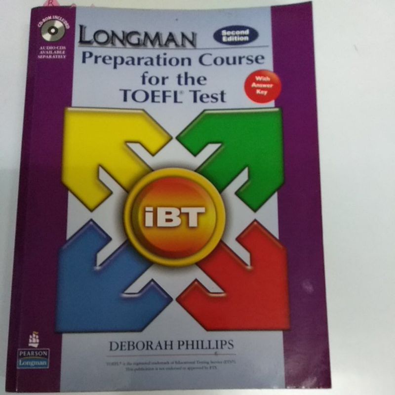 托福教材，Longman preparation course for the TOEFL test