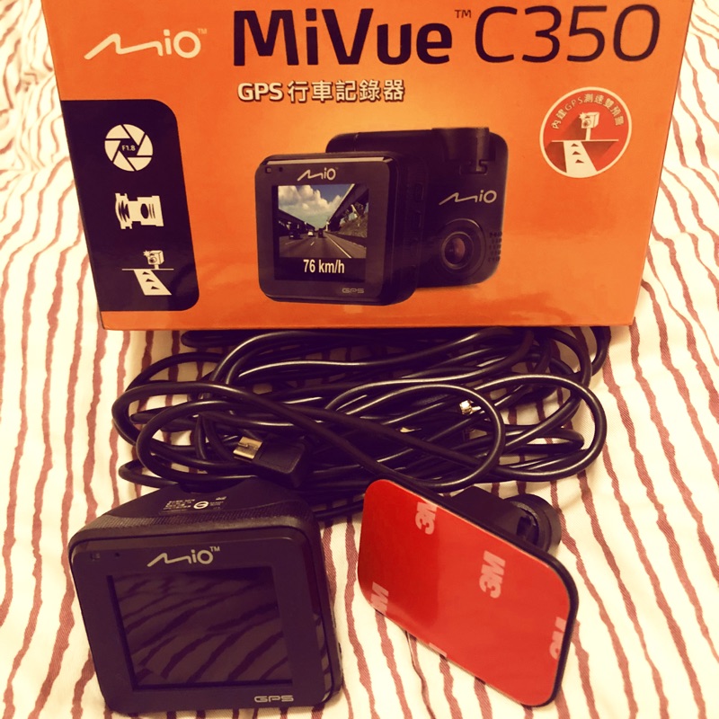 MIO MIVUE C350 SONY感光 測速提醒 行車記錄器