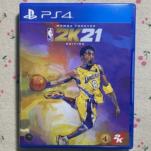 【阿杰收藏】NBA 2K21 永懷曼巴版封面 中文版 無DLC【PS4二手】籃球 PS4 中古 實體遊戲光碟
