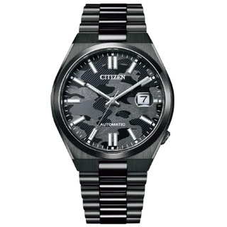 CITIZEN 星辰 NJ0155-87E 沙漠迷彩 經典黑色面盤自動上鍊機械男錶 40MM