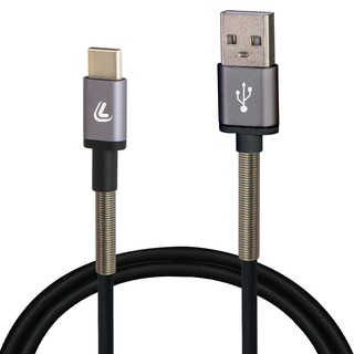 LAMPA | USB TYPE-C 強化彈簧抗彎 充電傳輸線 手機平板 快充充電線 義大利品牌 台灣現貨