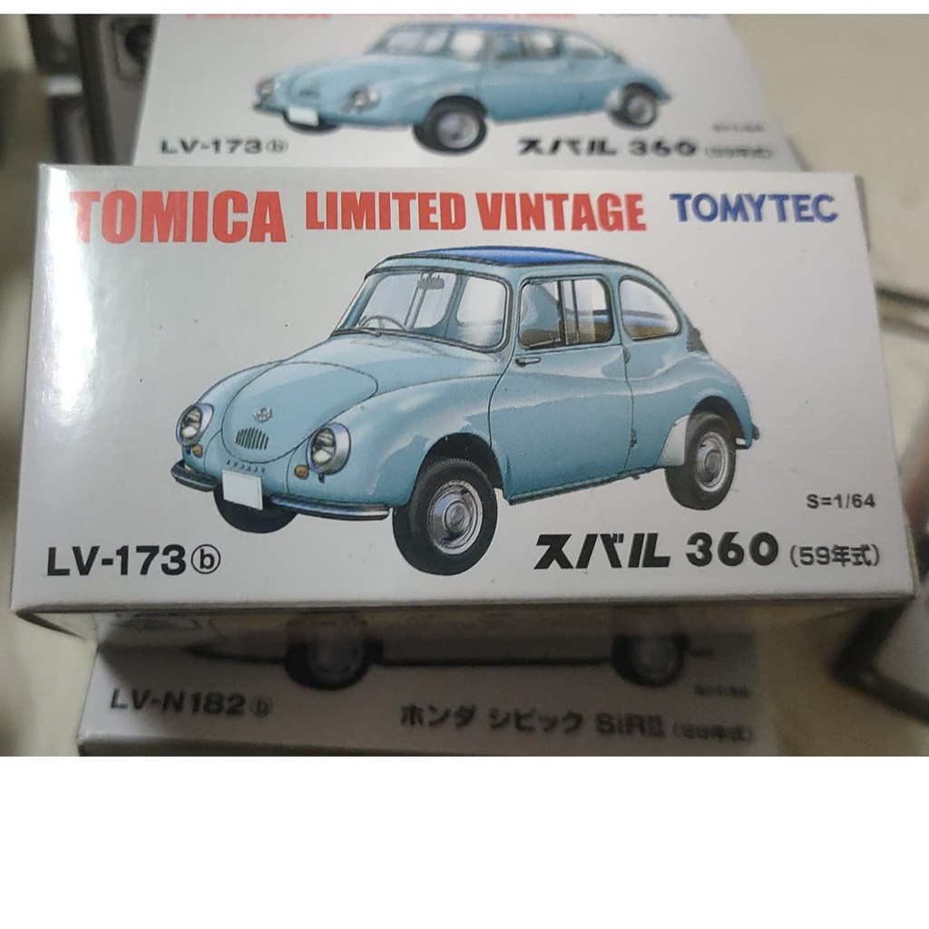 (現貨) Tomytec Tomica 多美 LV-N173b Subaru 360