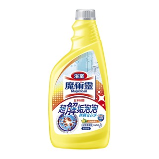 魔術靈 浴室清潔劑 舒適檸檬 補充瓶/噴槍瓶 500ml