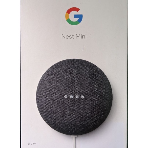 Google Nest Mini 2 第二代 石墨黑 wifi智慧音箱