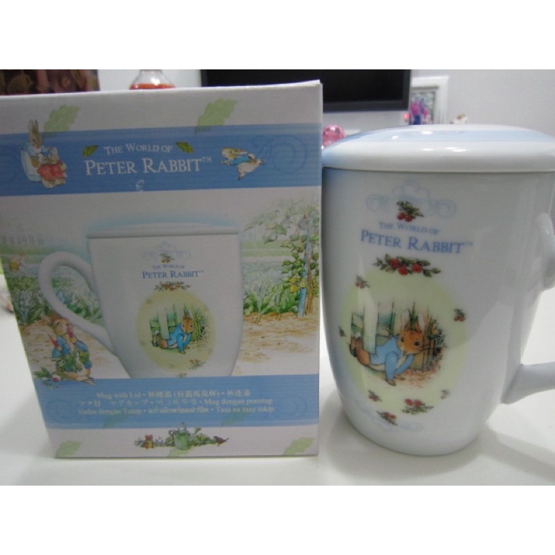 PETER RABBIT 彼得兔瓷器有蓋馬克杯