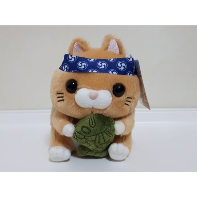 肥貓食堂茶色肥貓 綠色鯛魚燒娃娃 蝦皮購物