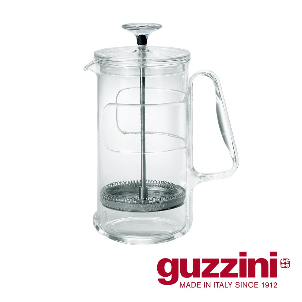 【Guzzini】GOCCE系列-法式濾壓壺-1L