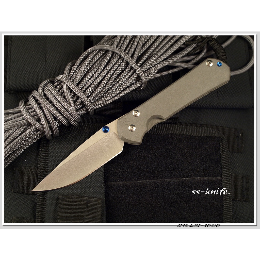 Chris Reeve Large Sebenza 31全鈦柄折刀 (新款CPM S45VN／L31-1000)