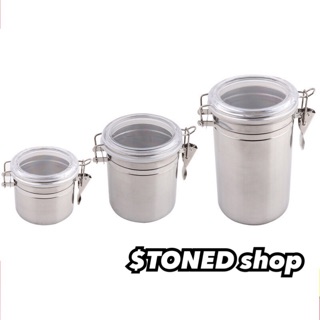【$TONED shop】不鏽鋼 密封罐 金屬密封罐 咖啡豆 密封 保濕罐
