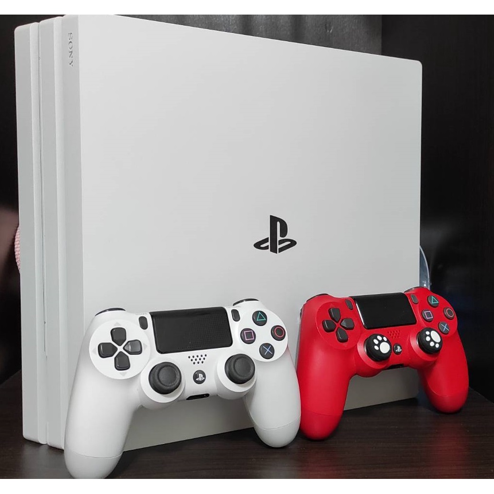 SONY PS4 PRO 主機 冰河白 1TB 雙把手 CUH-7117B