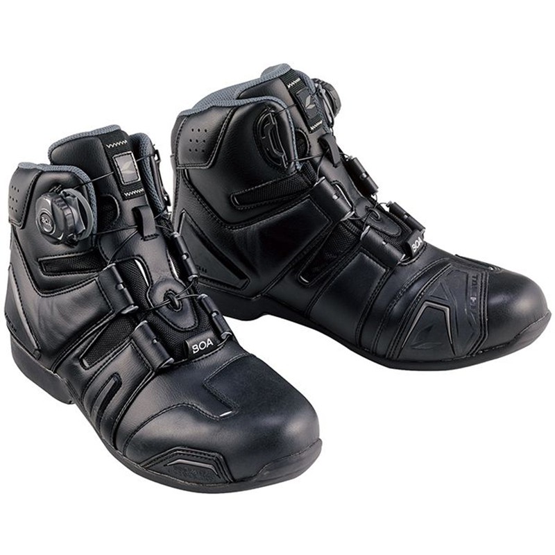 RS TAICHI 內層防水高透氣車靴 RSS006 BOA旋鈕鞋帶 打擋護塊 黑【現貨＋預購｜立昇台北】