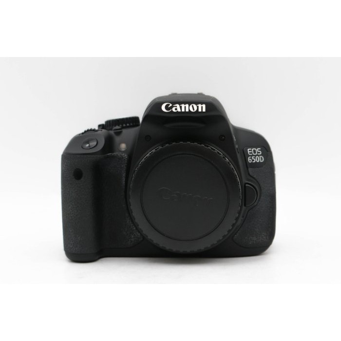 【高雄青蘋果3C】Canon EOS 650D 單機身 二手相機 快門次數約102XX 公司貨 #42258