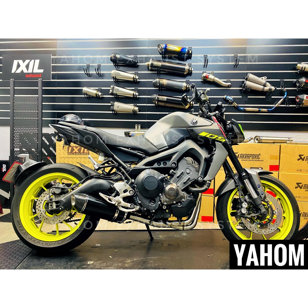 贅沢品 MT-09、XSR900、PRUNUS製フルエキ車検対応 マフラー