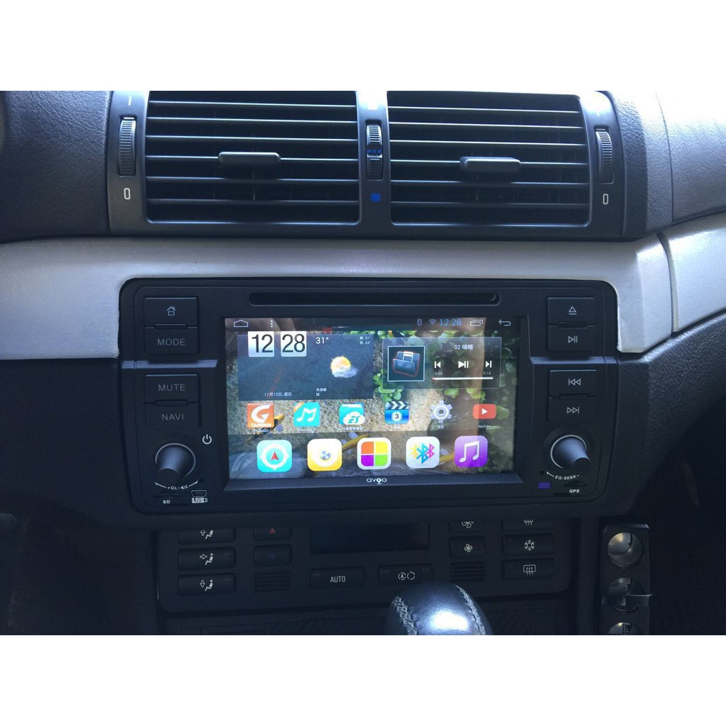 寶馬BMW E46-318i-320i-330i  安卓系統 觸控螢幕 汽車主機 藍牙電話 WIFI USB