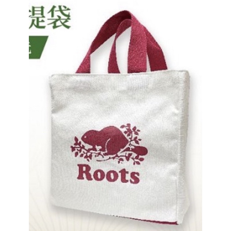 📍全新📍 Roots 手提袋 小提袋 帆布袋