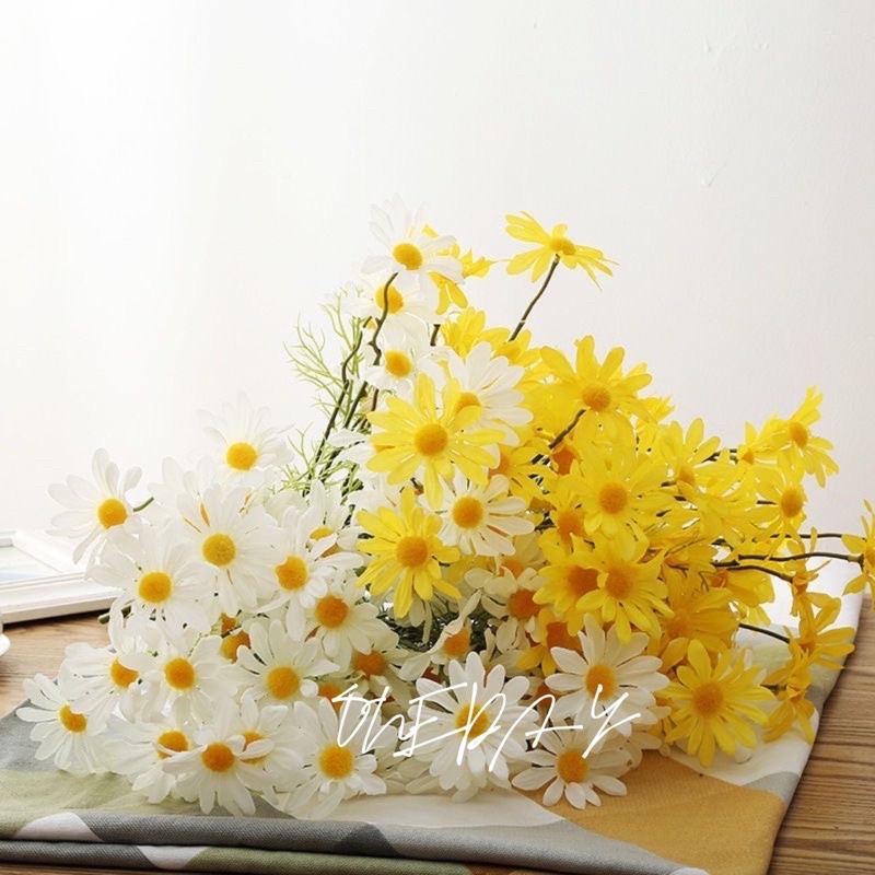 ONEDAY✨小雛菊 一隻五頭 拍攝道具 居家裝飾 仿真花