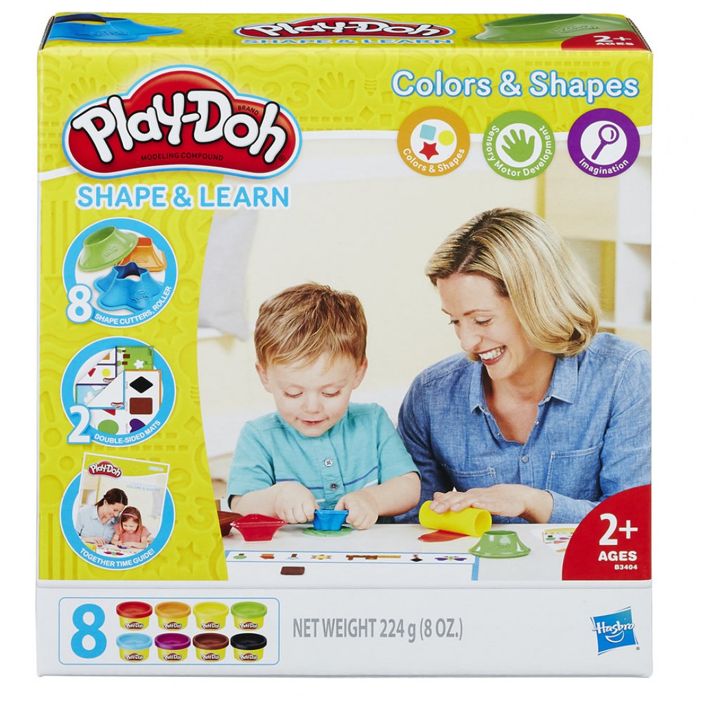 Hasbro Play-Doh 培樂多 - 色彩形狀學習遊戲組 黏土