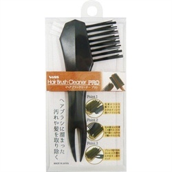 &lt;現貨&gt; 日本製 VeSS 三段梳子清潔刷 髮梳清潔刷 多功能 三段梳子清潔刷 梳子清潔刷 除垢刷
