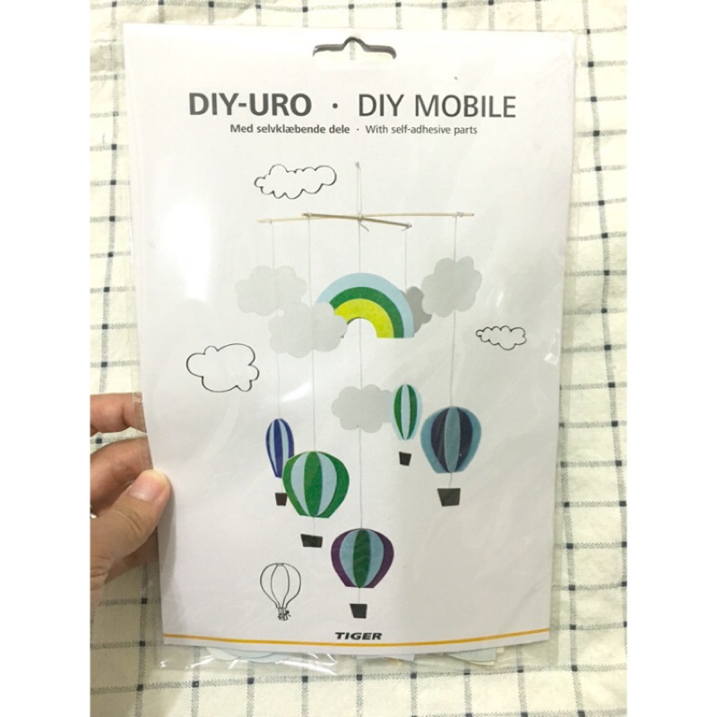北歐生活雜貨Flying Tiger熱氣球DIY裝飾組