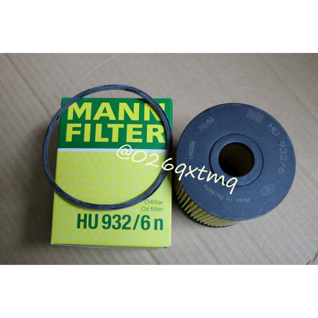 【恆偉】 MANN 保時捷 HU932/6N 機油芯 CAYENNE 3.6