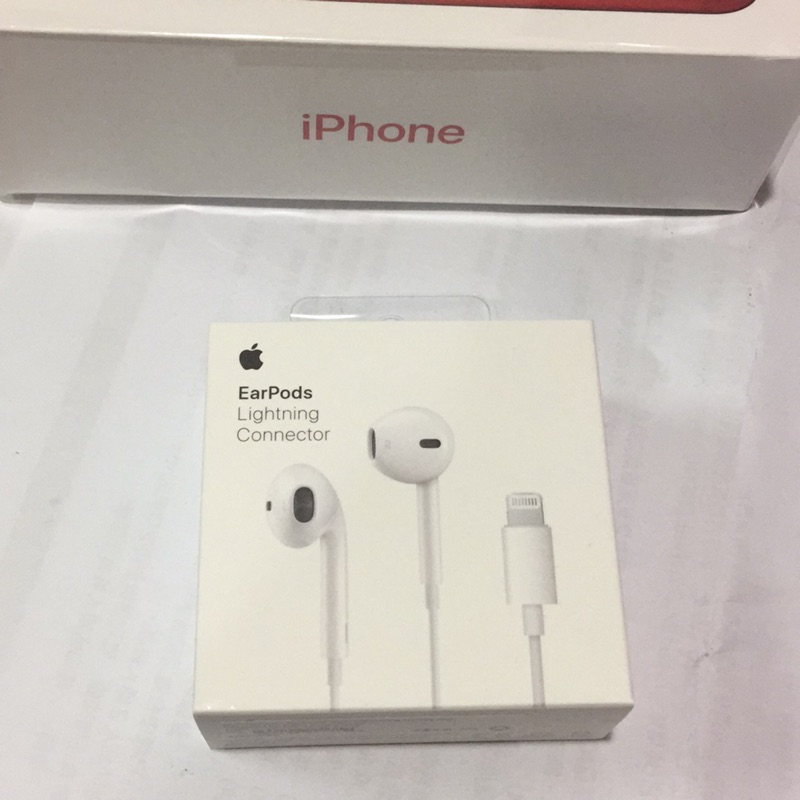 全新未拆 iPhone7原廠耳機 EarPods Lightning / 門市購買