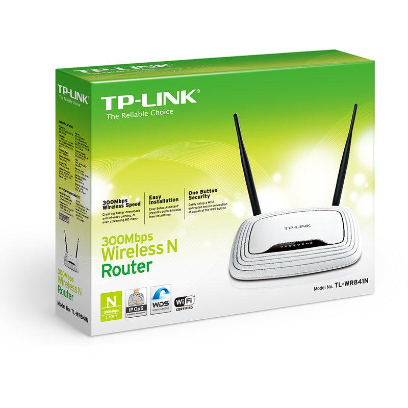 TP-LINK TL-WR841N V8 300M無線N路由器