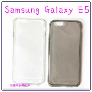 超薄透明軟殼 透明、灰色 Samsung E500YZ Galaxy E5