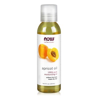 【NOW】杏桃核仁油 Apricot Oil 118ML 基礎油/按摩油/基底油/美國原裝/Carrier Oil