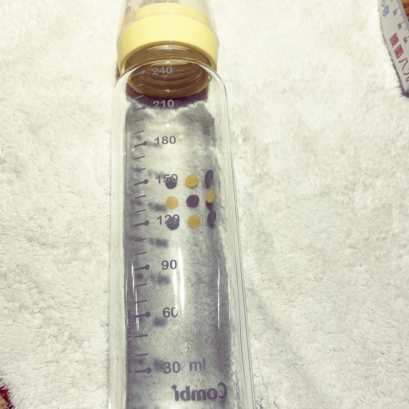 Combi 康貝 玻璃標準口徑 奶瓶 240 ml