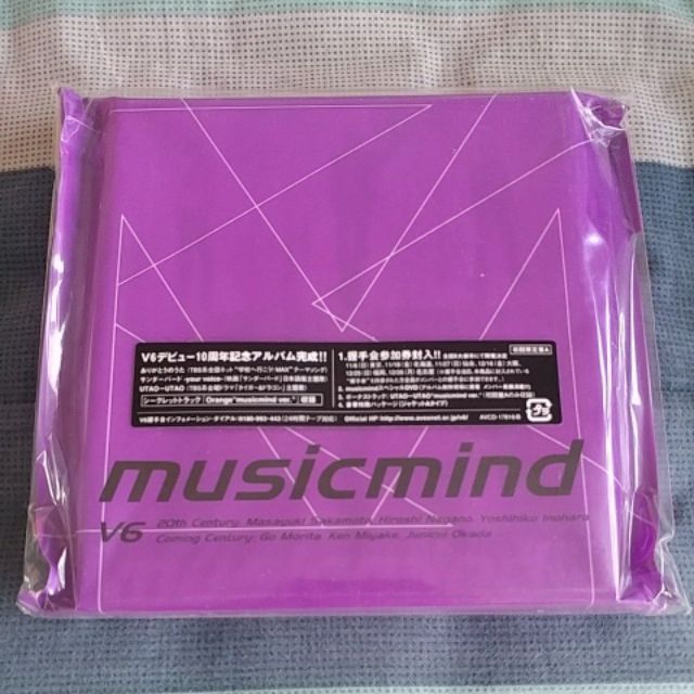 日本原版 初回生產限定版a V6 Musicmind Cd Dvd 2區dvd 蝦皮購物