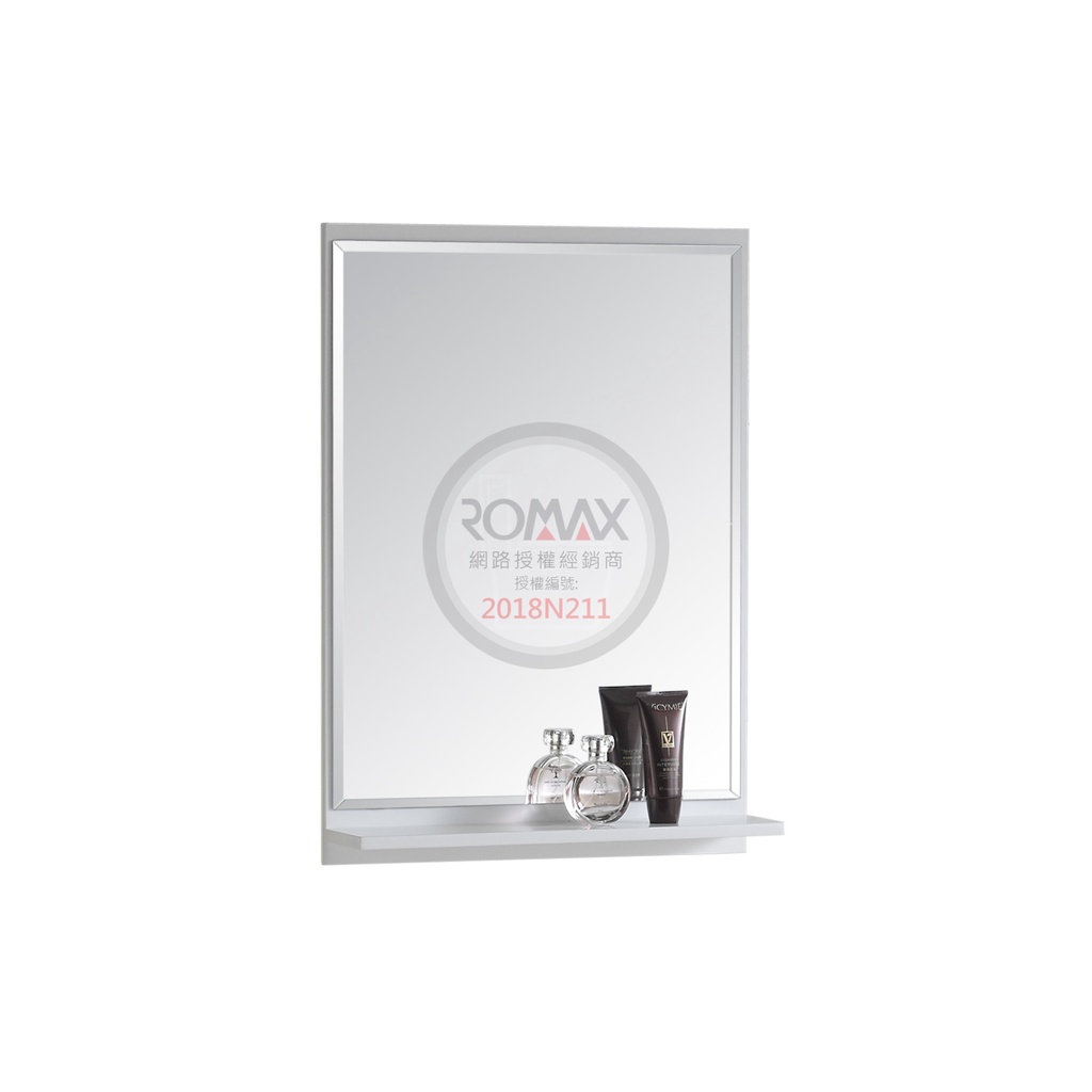 美國品牌 ROMAX 鏡台 化妝鏡 置物台 防水發泡板 收納方便 TW-602
