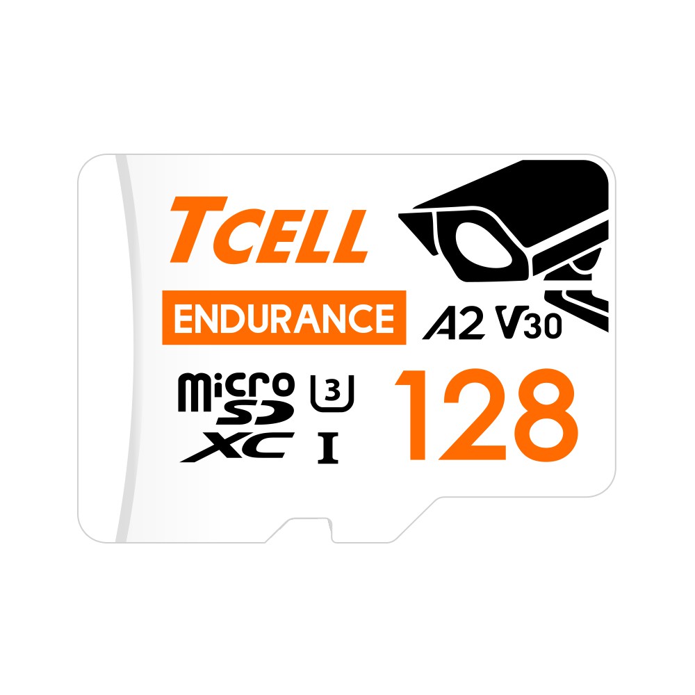 【蝦皮特選】TCELL冠元 MicroSDXC UHS-I (A2)U3 128GB 監控專用記憶卡