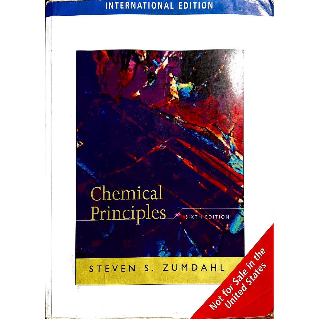 [二手] Chemical Principles 6E /by Steven S. Zumdahl 普通化學原文書