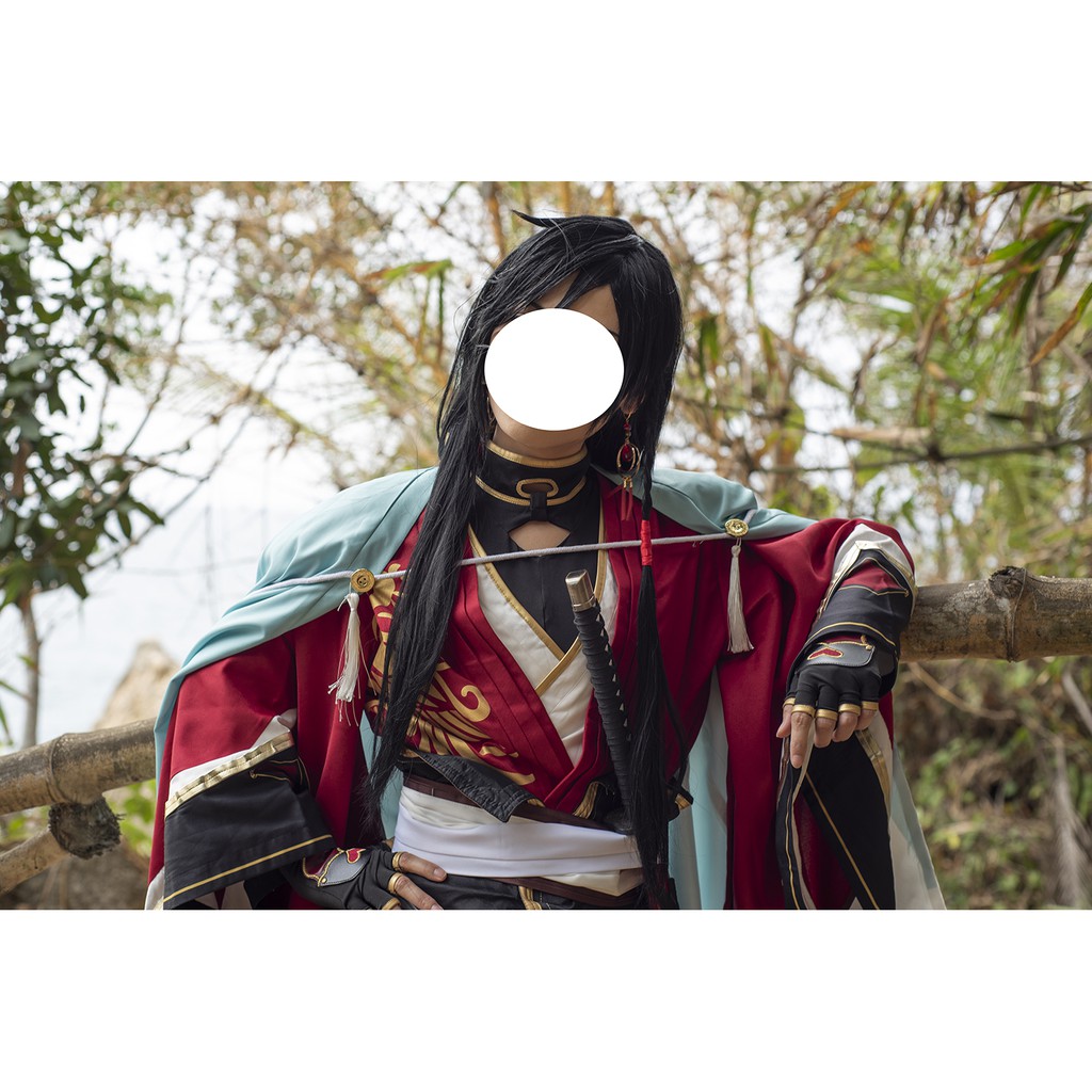 刀劍亂舞和泉守兼定cos造型假髮 Cosplay造型假髮 蝦皮購物