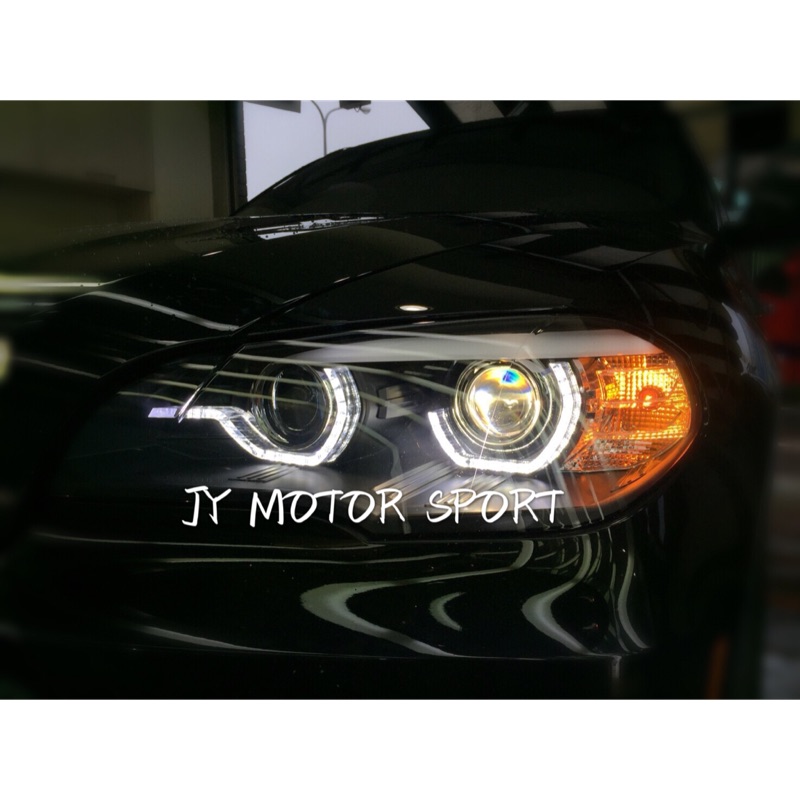 小傑車燈--全新 實車 BMW X5 E70 08-10 E70大燈 光圈 雙魚眼 轉向功能遠近魚眼大燈 延用原廠HID