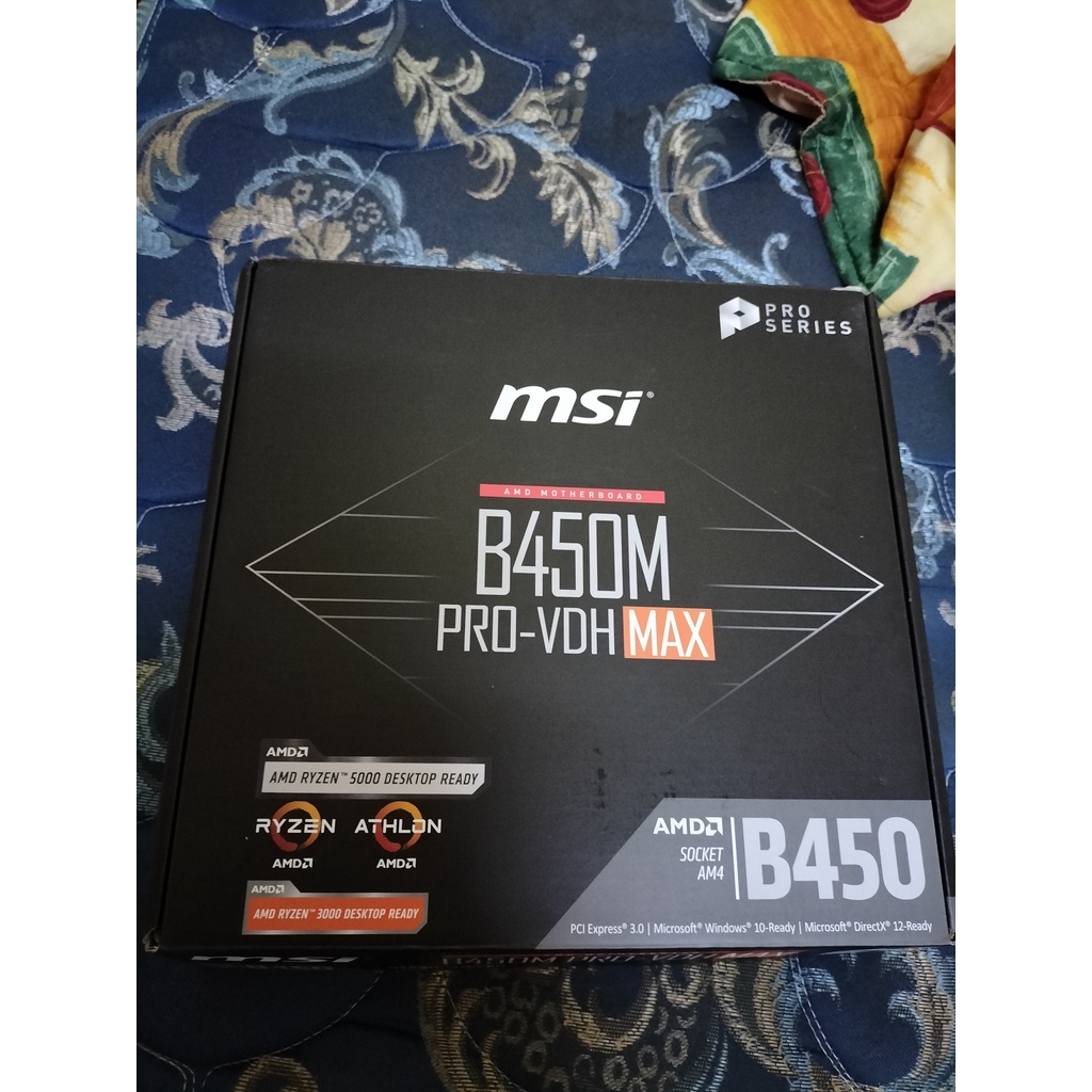 B450M PRO VDH MAX  微星 主機板 .保固到2025